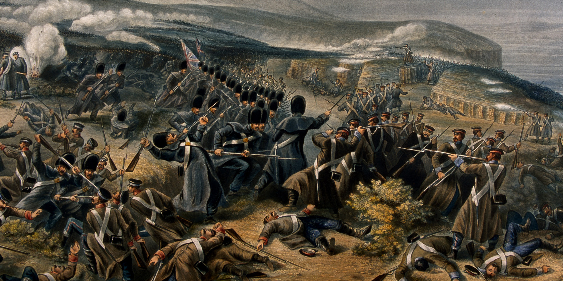 ‘The soldiers battle, Inkerman, November 5th 1854’