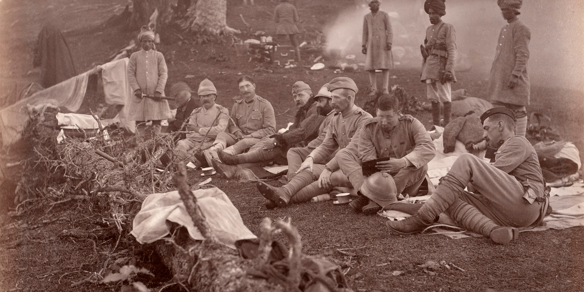 Corps of Royal Engineers Telegraph and Postal Group, Kashmir Contingent, 1888
