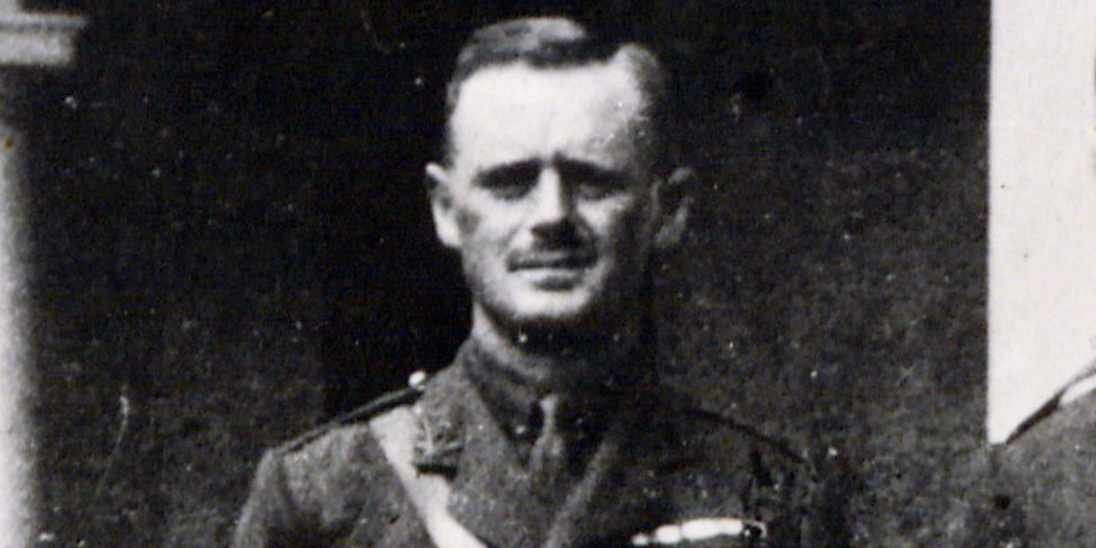 Captain Michael Charles Cooper Harrison, DSO MC, 2nd Battalion, Royal Irish Regiment, c1918