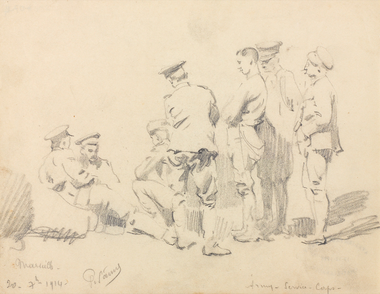 ‘Army Service Corps – September 1914’