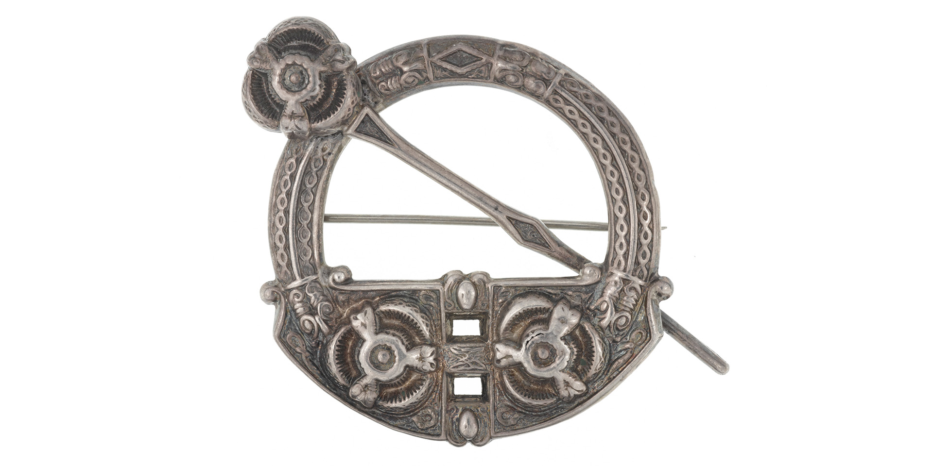 Celtic plaid brooch taken from the body of a rebel, 1916