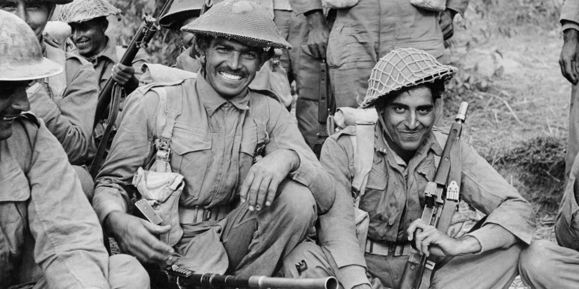 Indian troops in Burma, c1944