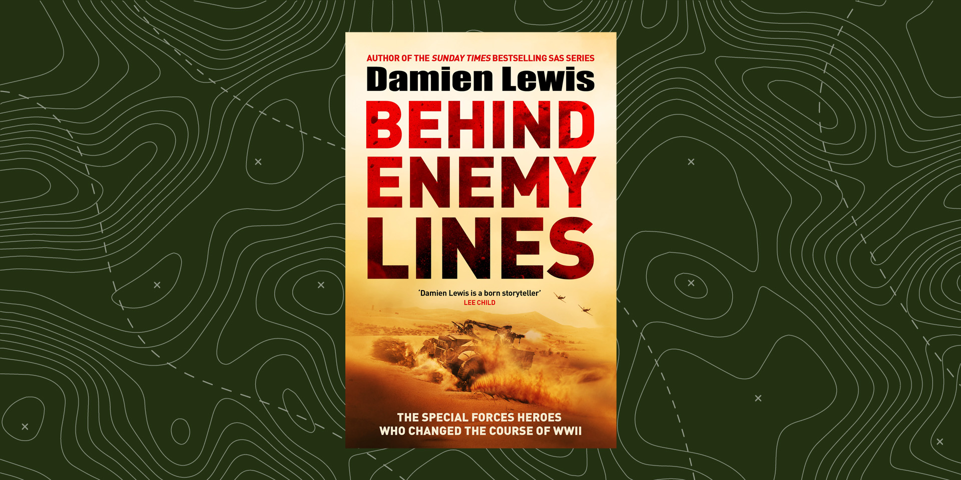 'Behind Enemy Lines' book cover