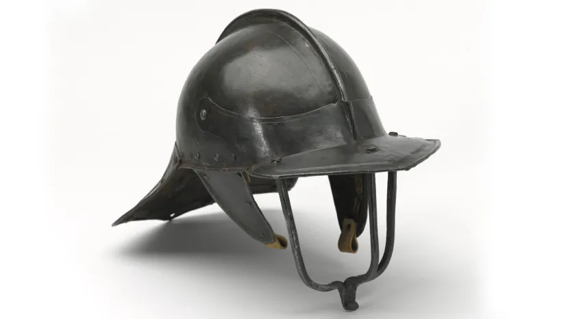 English pot helmet, 1640s