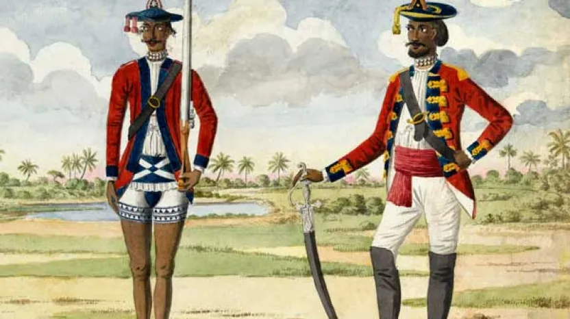 Bengal Army Troops, 1785