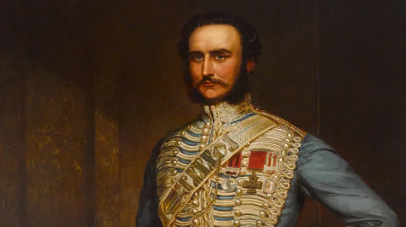Captain John Grant Malcolmson VC, 3rd Bombay Light Cavalry, c1860