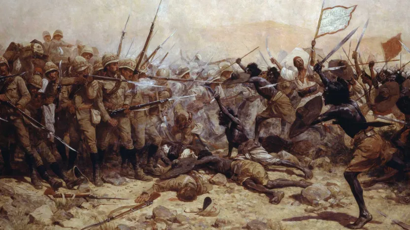 The Battle of Abu Klea, 17 January 1885 