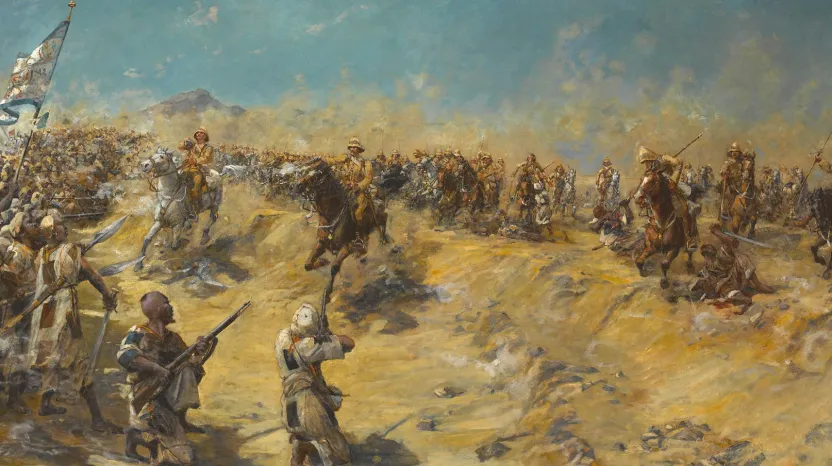 Charge of the 21st Lancers at Omdurman, 1898