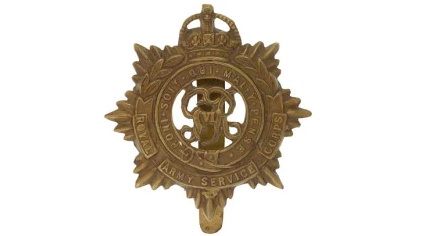 Cap Badge, Royal Army Service Corps, c1940
