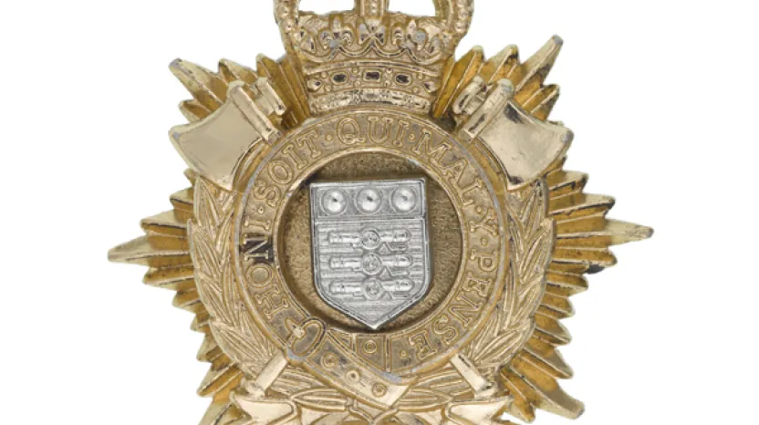 Other ranks' cap badge, The Royal Logistic Corps, c1993