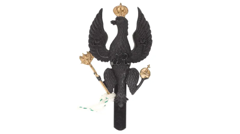Other ranks’ cap badge, The King’s Royal Hussars, 1993