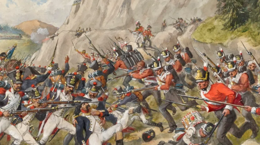 The Battle of Busaco, 27 September 1810
