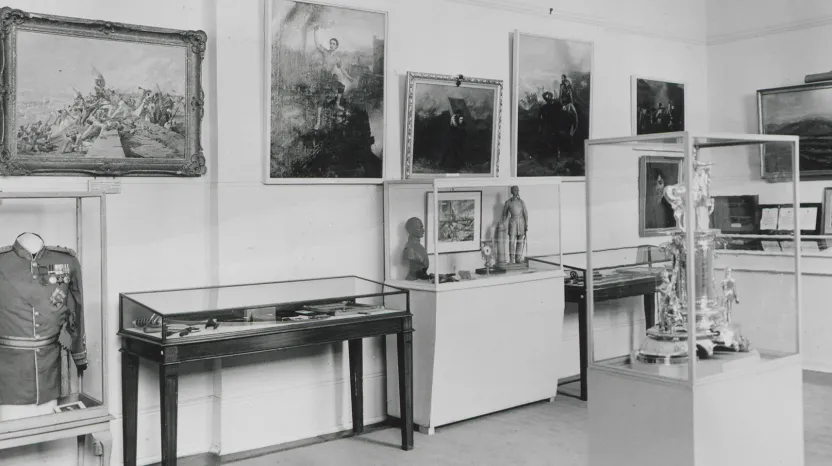 Hastings Room, Victoria Cross and George Cross exhibition, 1962