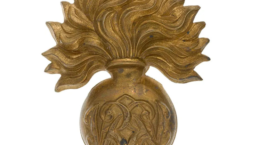 Cap badge, Grenadier Guards, c1896