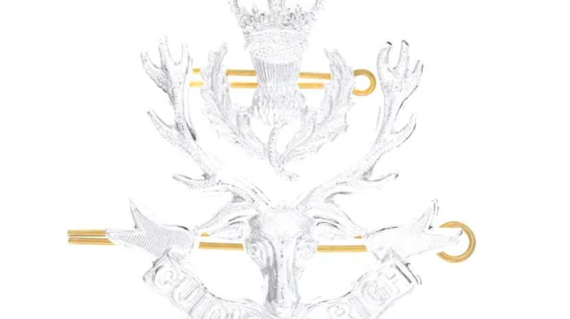 Cap badge, The Highlanders (Seaforth, Gordons and Camerons), c2005