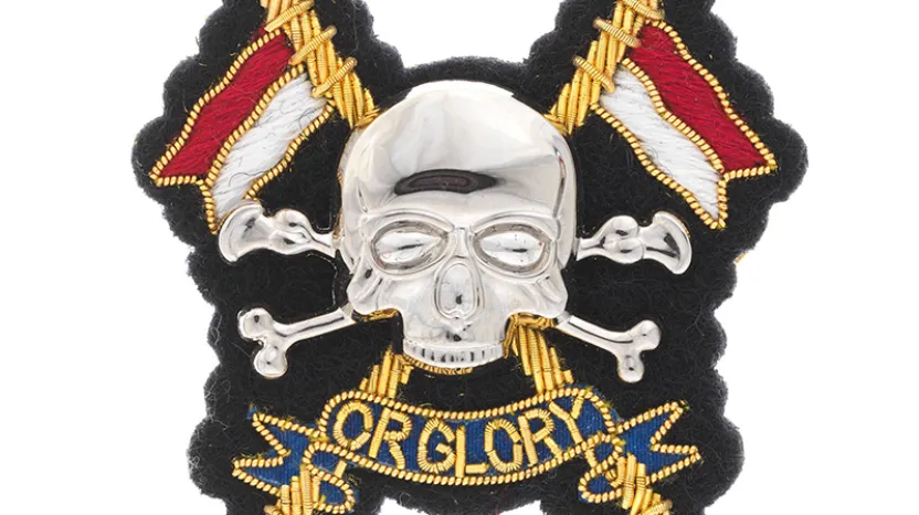 Beret badge, The Royal Lancers, c2019