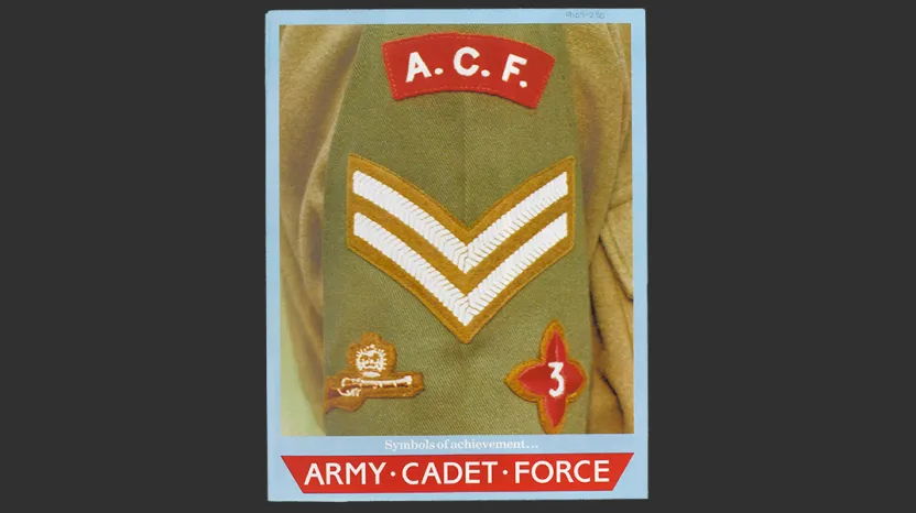 Recruiting leaflet, Army Cadet Force, 1991