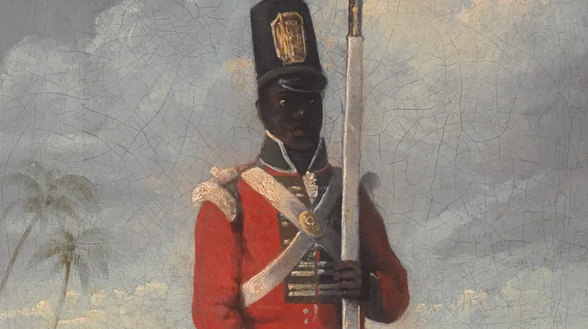 A private of the 8th West India Regiment, c1804
