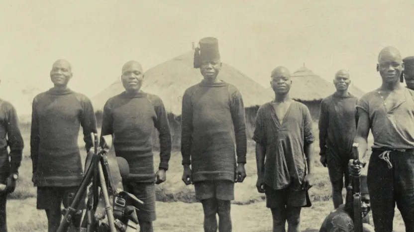 Commonwealth soldiers in East Africa