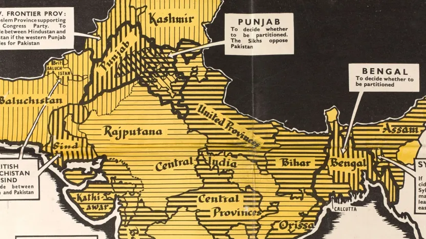 'The Divided Dominion', poster, published 21 June 1947
