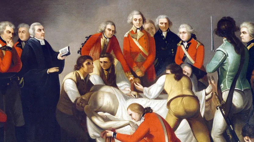 Burial of Simon Fraser