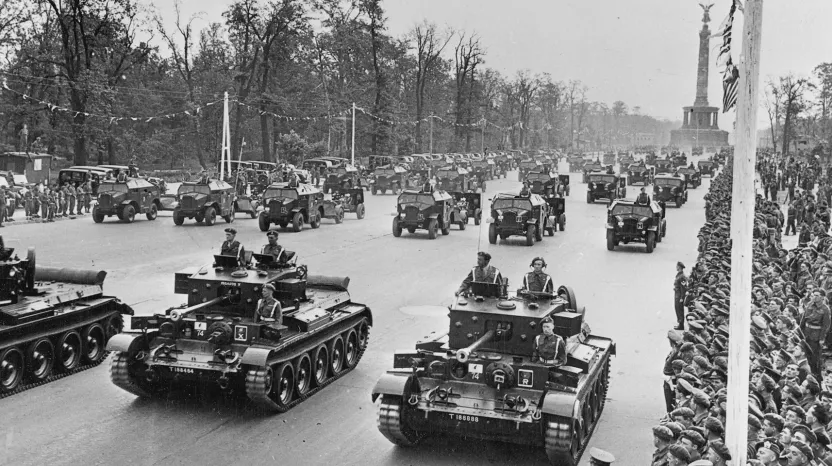 Berlin Victory Parade, 21 July 1945