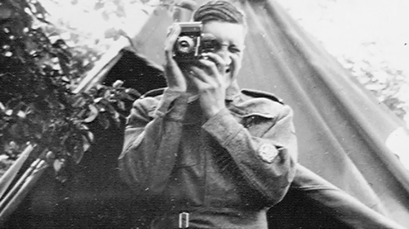 Warrant Officer Jimmy Sale, 3rd County of London Yeomanry (Sharpshooters), Westbury, Wiltshire, 1941