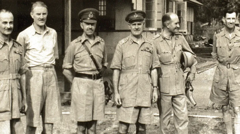 British commanders in Burma, 1942