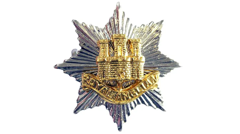 Cap badge, The Royal Anglian Regiment, c2000