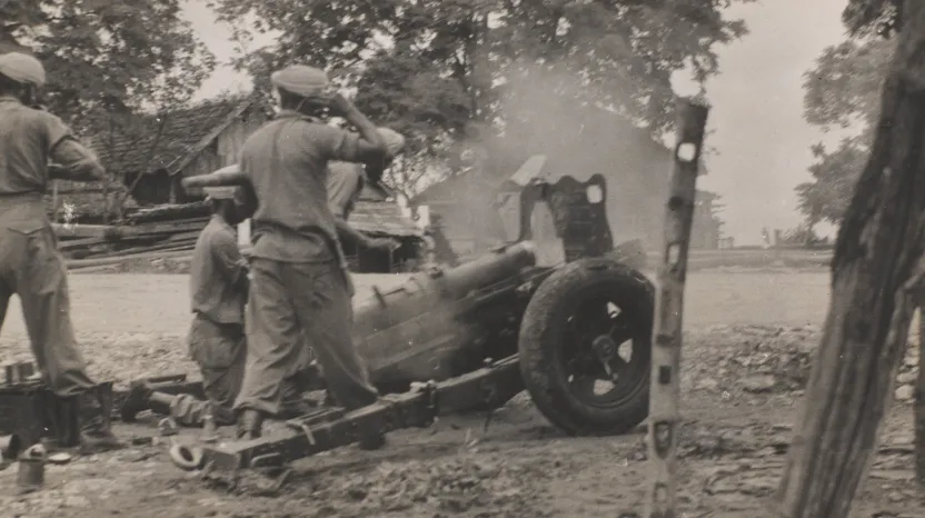 British Indian operations against Indonesian nationalists in Java, c1945