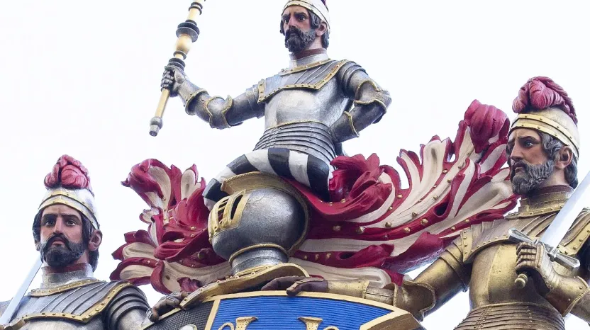 Architectural decoration from Armourers' Hall