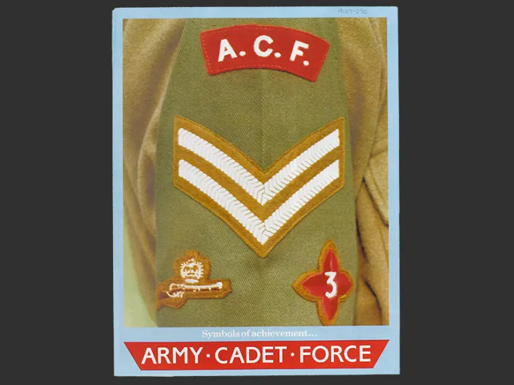 Recruiting leaflet, Army Cadet Force, 1991