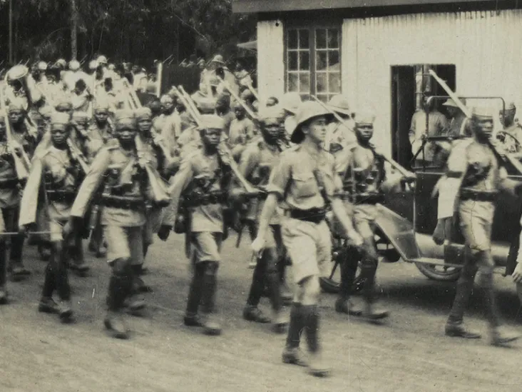 The King's African Rifles, East Africa, 1916