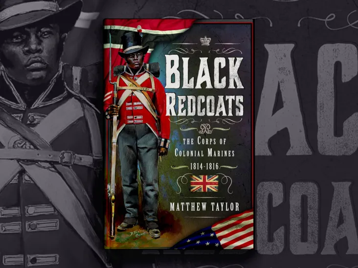 'Black Redcoats' book cover