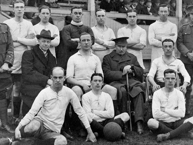 Footballers of 17th Battalion, The Middlesex Regiment, c1915