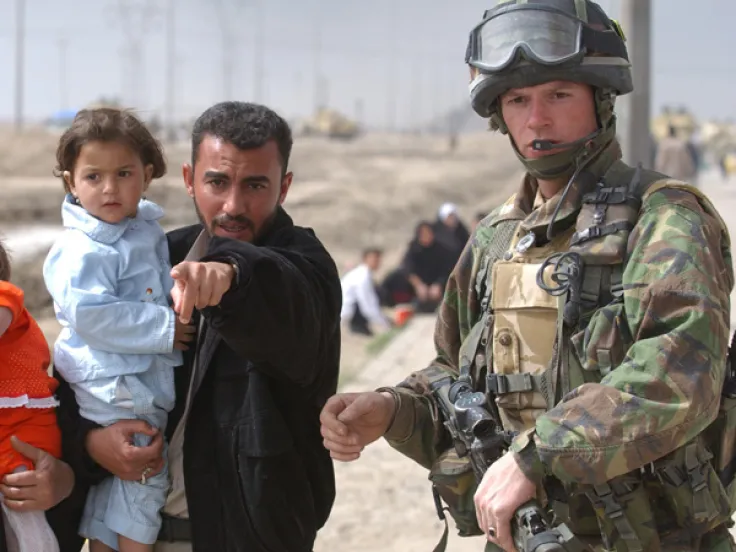 Take a view on the army's role