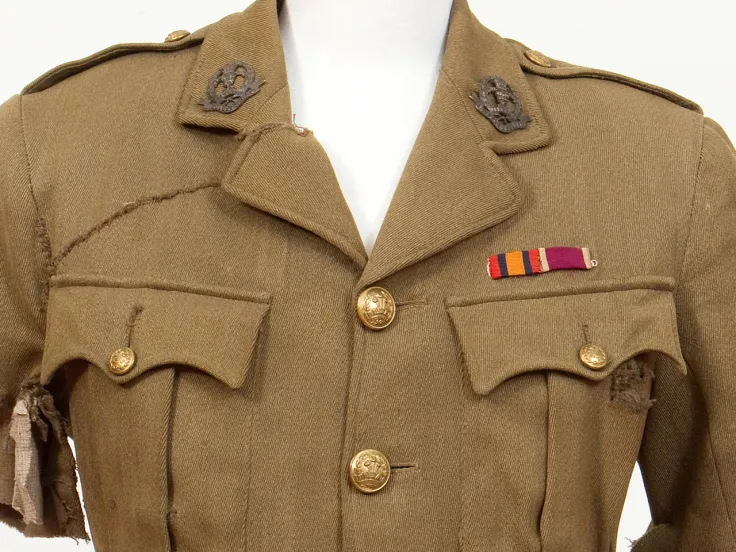 Blood-stained and torn tunic of Fulham soldier to be displayed in Chelsea's National Army Museum