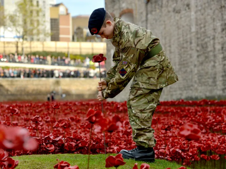 Take a view on society's relationship with the army