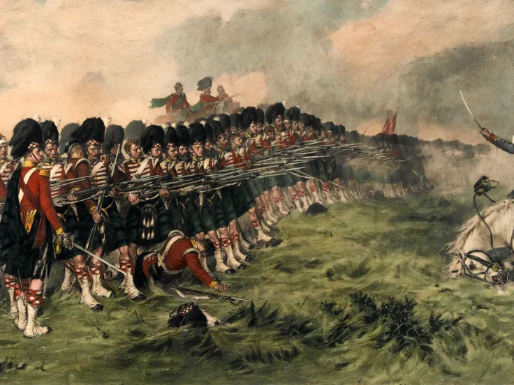 Thin Red Line, 1854