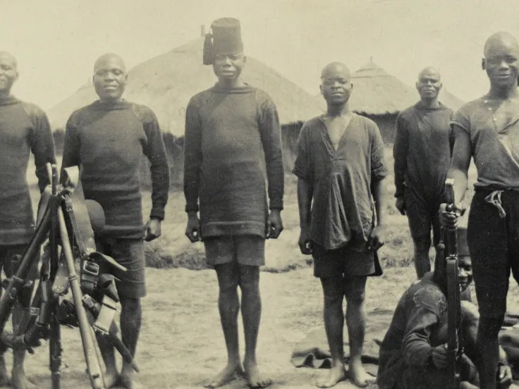 Commonwealth soldiers in East Africa