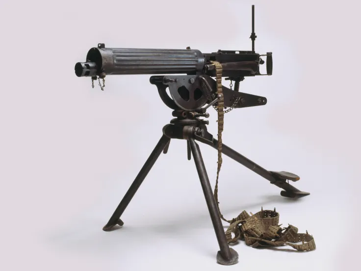Vickers machine gun, c1914