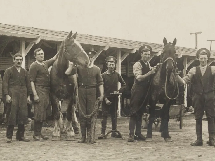 Stables of The Buffs, 1914