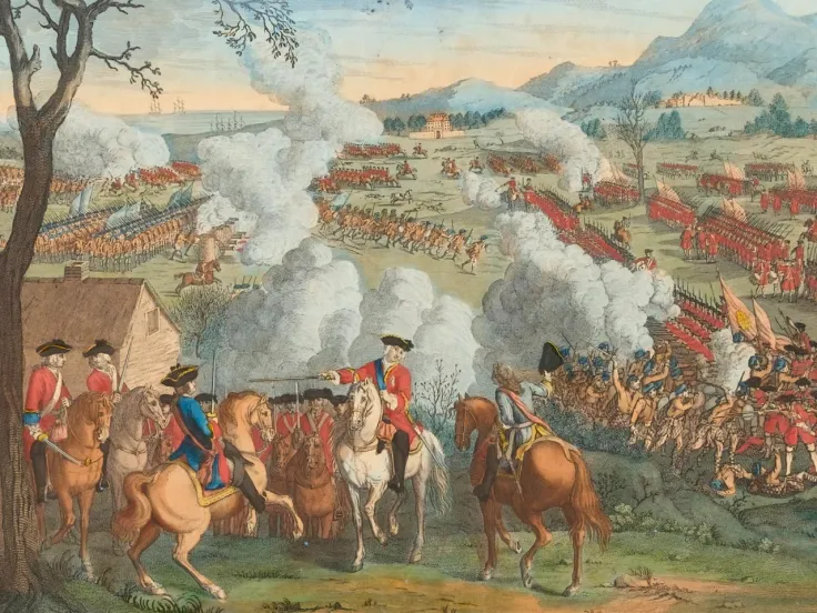 The Battle of Culloden, 1746
