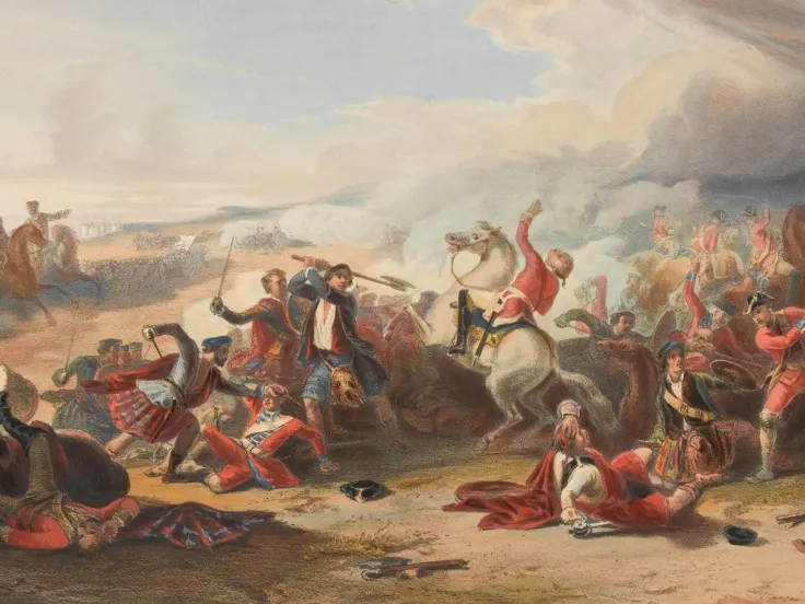 Battle of Prestonpans, 1745