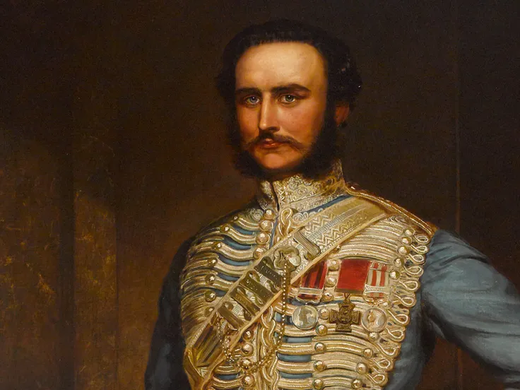 Captain John Grant Malcolmson VC, 3rd Bombay Light Cavalry, c1860