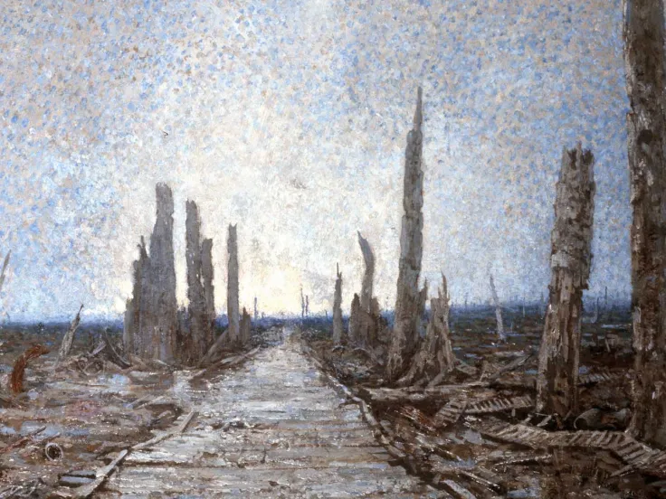 Warrington Road in the Ypres Salient, 1917