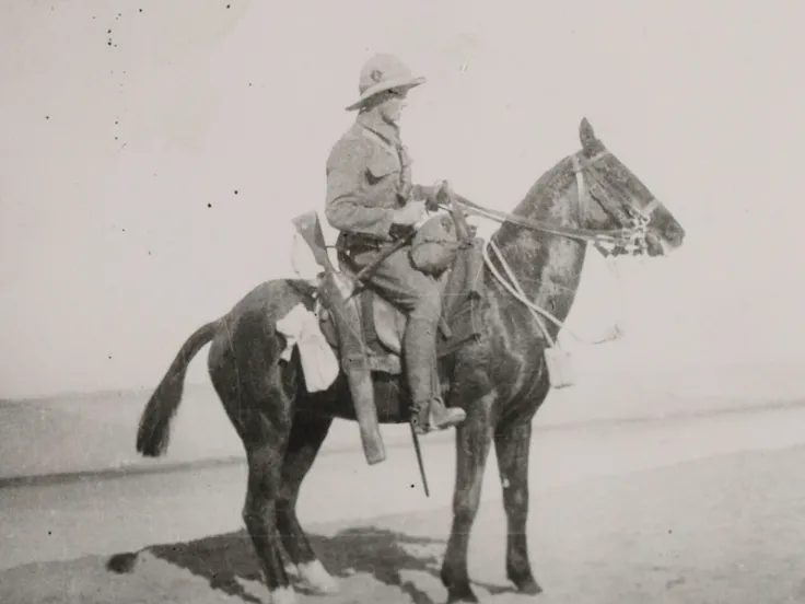 Private William Bowyer of 1/1st Buckinghamshire Yeomanry (Royal Bucks Hussars), 1915