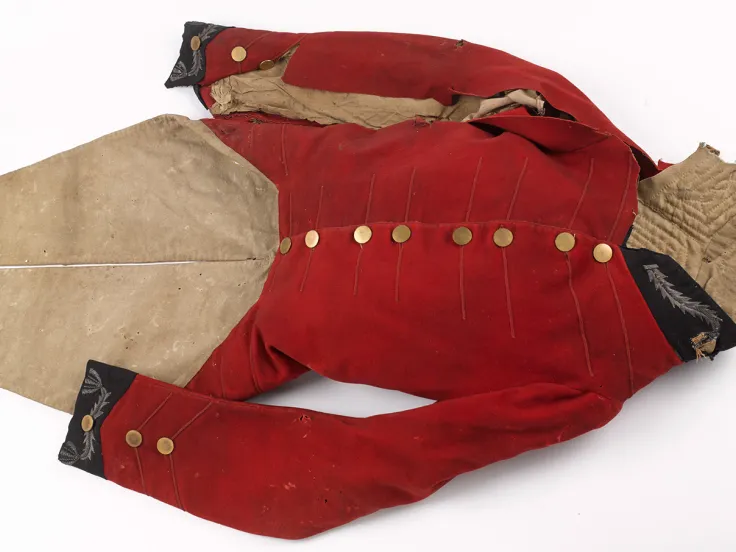 Coatee worn at Waterloo by Brigade-Major Thomas Noel Harris, 1815