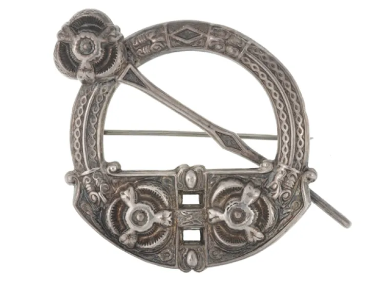Celtic plaid brooch taken from the body of a Sinn Féin rebel, 1916