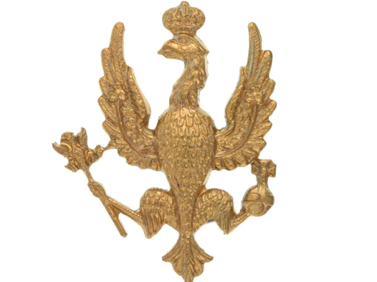 Cap badge, 14th/20th King’s Hussars, 1932